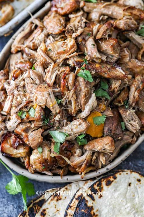 Pork Carnitas Recipe (Slow Cooker) - Spend with Pennies