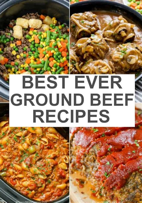 Best Ever Ground Beef Recipes - Spend With Pennies