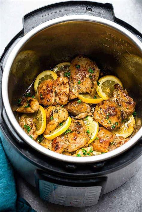 Instant Pot Lemon Garlic Chicken - The Recipe Critic