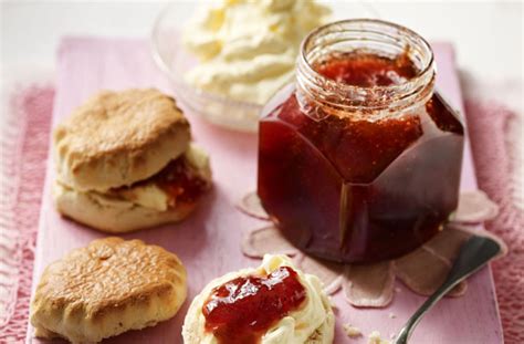 Strawberry and rhubarb jam | British Recipes | GoodTo