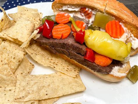 Slow Cooker Roast Beef Sandwiches - Hot Rod's Recipes