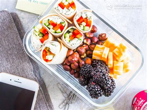 Keto No-Cook Bento Lunchbox | KetoDiet Blog
