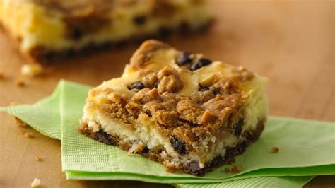 Chocolate Chip Cheesecake Bars (Party Size) Recipe