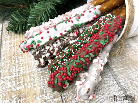 Christmas Pretzel Rods Recipe - Premeditated Leftovers™
