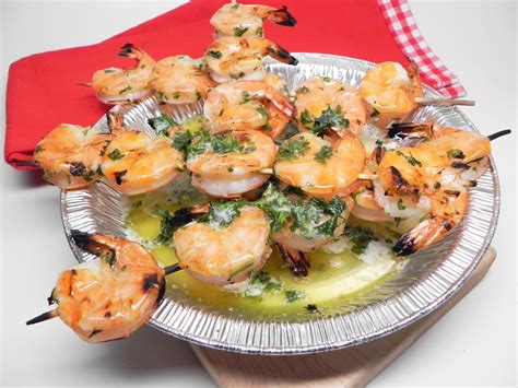 Our Backyard Grilled Garlic-Butter Shrimp Recipe
