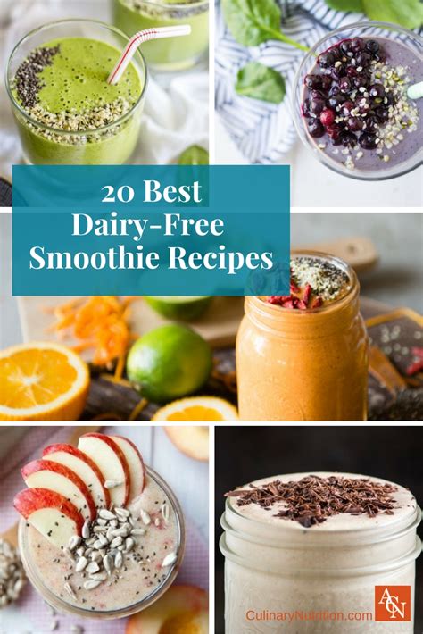 20 Best Dairy-Free Smoothie Recipes - Academy of …