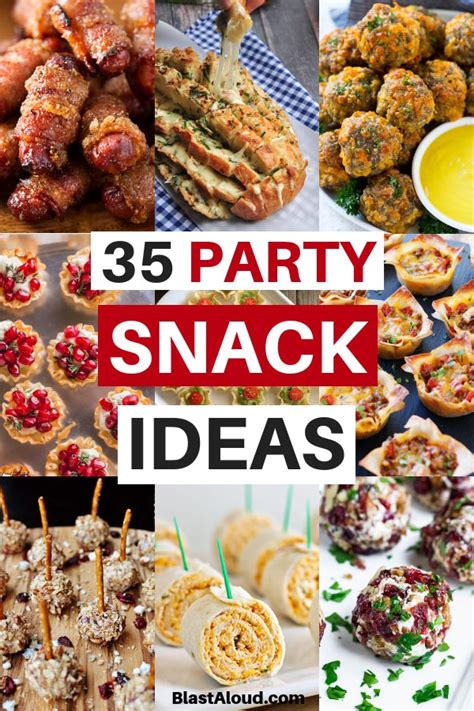 35 Perfect Party Snack Ideas: Easy Party Appetizers