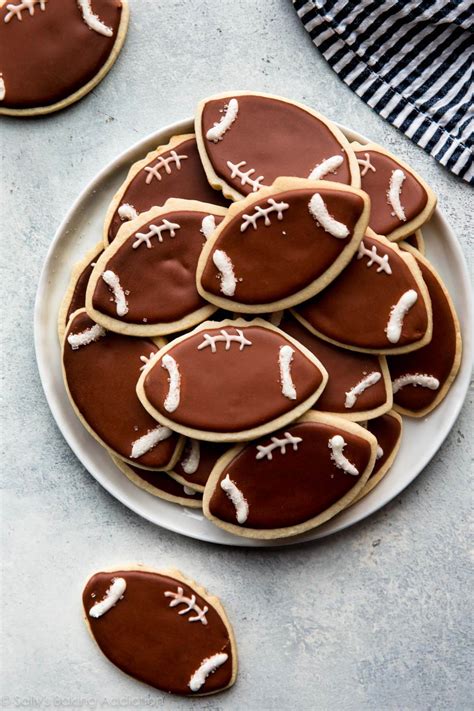 How to Make Football Cookies - Sally's Baking Addiction