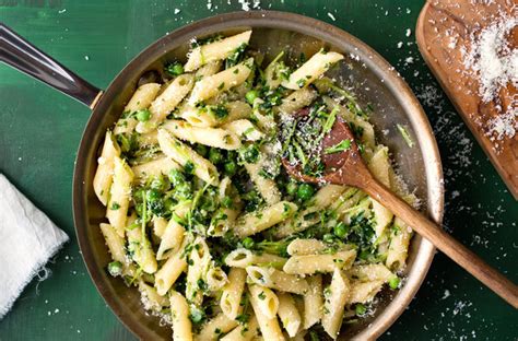 Penne With Peas, Pea Greens and Parmesan Recipe - NYT …