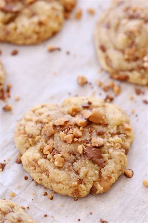 Heath Toffee Cookies Recipe - The Carefree Kitchen