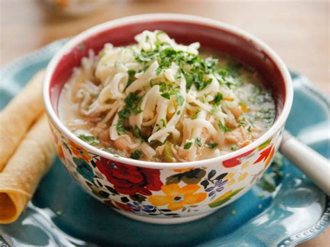 Slow-Cooker White Chicken Chili Recipe - Food Network