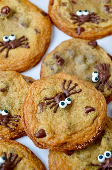 Halloween Chocolate Chip Cookies - Just a Taste