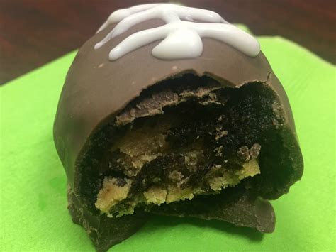Cookie Dough Brownie Bombs - Sugar and Spice