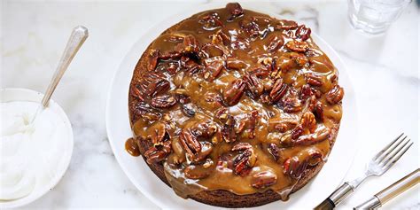 Toasted Pecan Torte with Butterscotch Topping Recipe