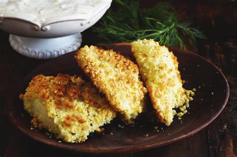 Low-Carb Oven Fried Fish Fillets Recipe - Simply So Healthy