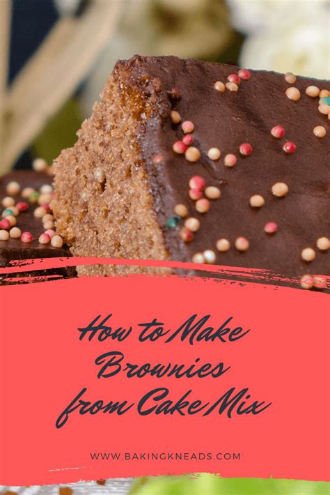 How to Make Brownies from Cake Mix - Baking …