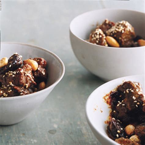 Lamb Tagine with Prunes and Cinnamon Recipe | Epicurious
