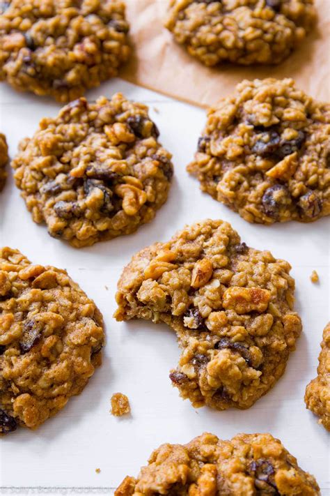 Soft & Chewy Oatmeal Raisin Cookies - Sally's Baking …
