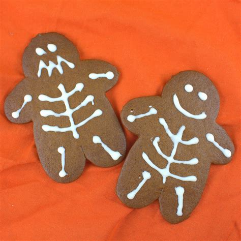 Skeleton Gingerbread Cookies - Palatable Pastime