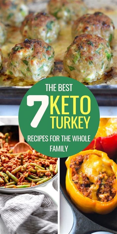 7 Keto Ground Turkey Recipes for The Whole Family