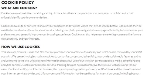 GDPR Compliant Cookie Policy: What are the …