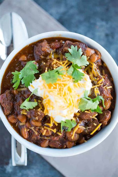 Chili Con Carne - Brown Eyed Baker