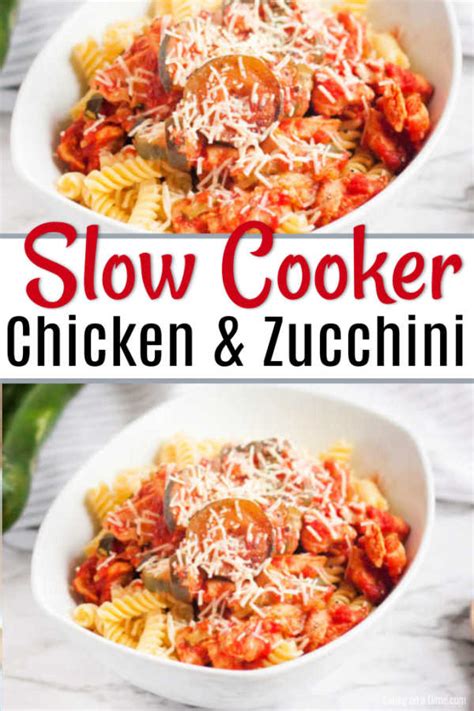 Crock Pot Chicken and Zucchini Recipe - Healthy and Quick