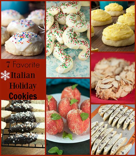 7 Favorite Italian Holiday Cookies - Wishes and Dishes