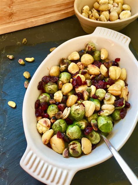 Roasted Brussels Sprouts with Chestnuts in Maple …