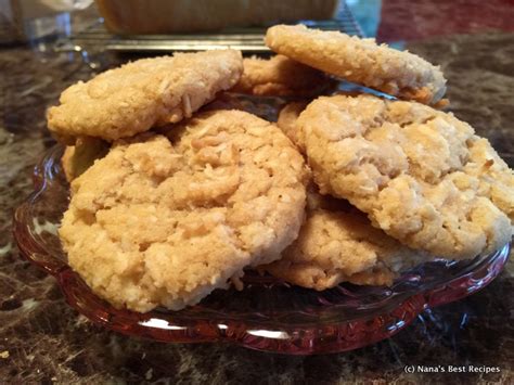 Chewy Coconut Cookies - Nana's Best Recipes