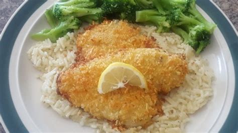 Baked Flounder with Panko and Parmesan Recipe