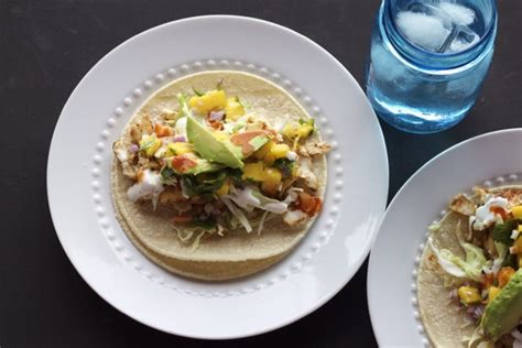 Halibut Tacos with Mango Salsa & Lime Crema - Alaska …