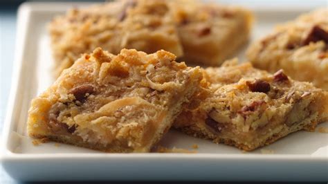 Reduced-Sugar Quick and Chewy Crescent Bars Recipe