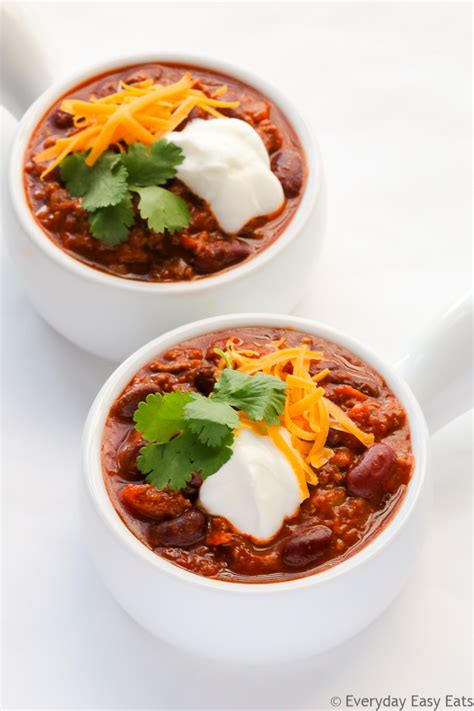 The Best Ground Beef Chili (Quick & Easy) - Everyday Easy …
