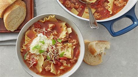 One-Pot Lasagna Soup Recipe - Pillsbury.com
