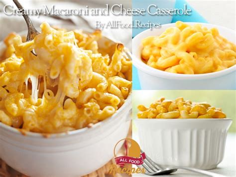 Baked Creamy Macaroni and Cheese Casserole - All …