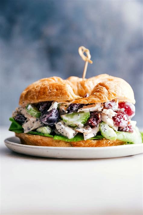 Healthy Chicken Salad {No Mayo!} - Chelsea's Messy Apron