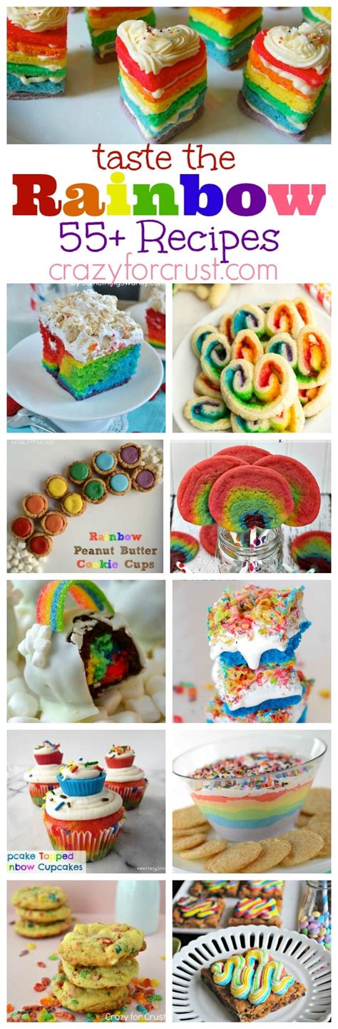 55+ Rainbow Recipes (the ULTIMATE list) - Crazy for Crust