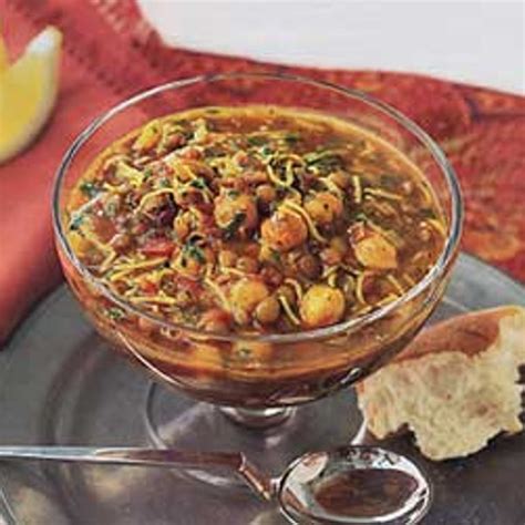Moroccan Chickpea Soup Recipe | Epicurious