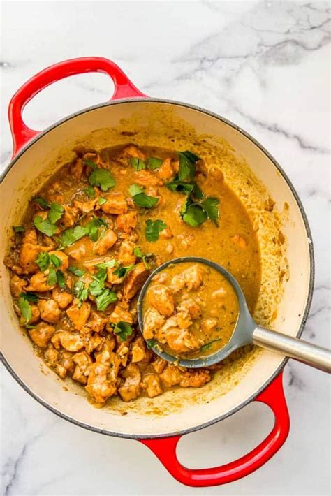 Chicken Curry with Coconut Milk - This Healthy Table
