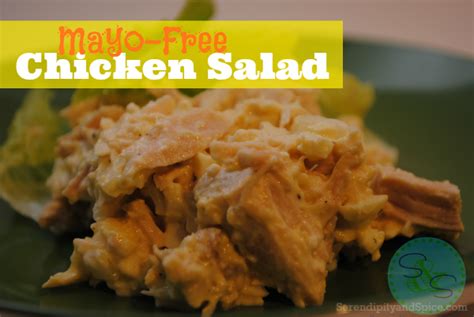 No Mayo Chicken Salad– A Healthy Dish! - Serendipity …