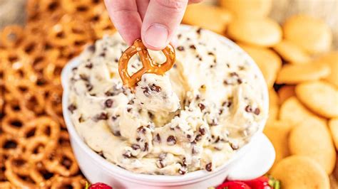 Chocolate Chip Cookie Dough Dip - The Stay at Home Chef