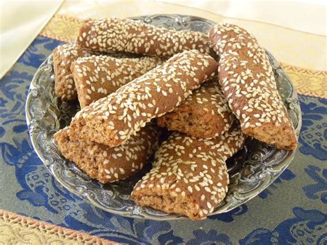 Moustokouloura, Greek Cookies with Grape Molasses and …