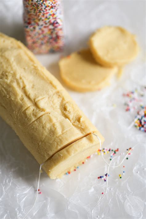 Easy Slice and Bake Sugar Cookie Recipe - Andie Mitchell