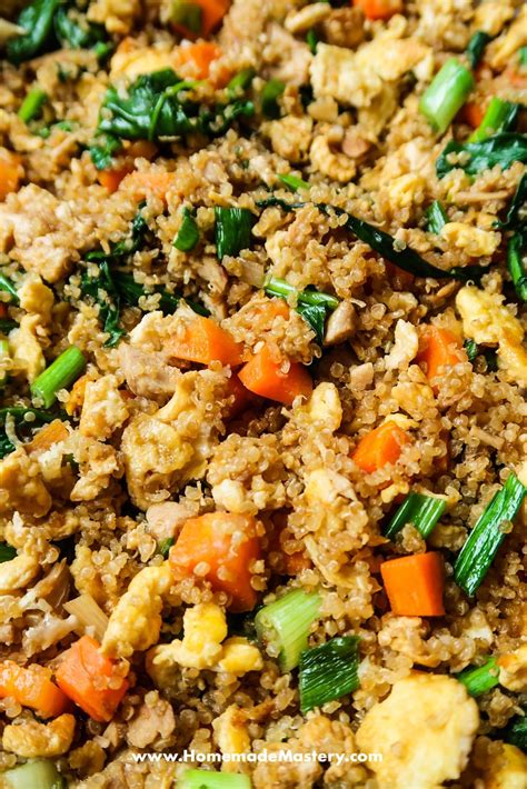 15-Minute Quinoa Fried Rice With Chicken - Homemade …