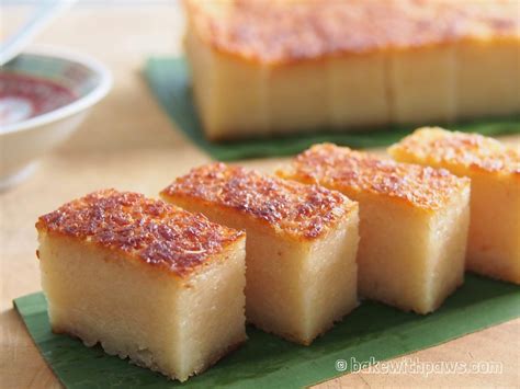 Kuih Bingka Ubi Kayu (Baked Tapioca Cake) - BAKE …
