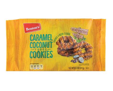 Caramel Coconut Fudge Cookies - Benton's | ALDI US