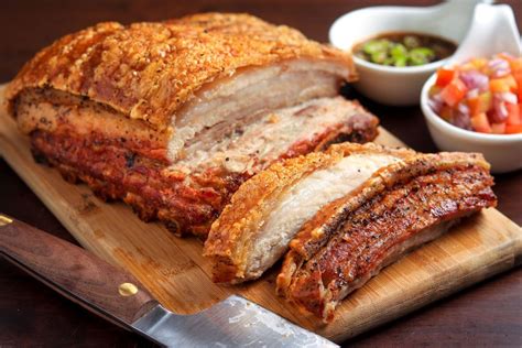 Crispy Slow-Roasted Pork Belly Recipe - The Spruce Eats