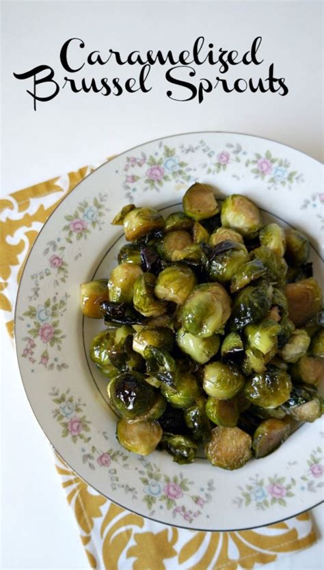 Caramelized Brussel Sprouts Recipe - The Rebel Chick