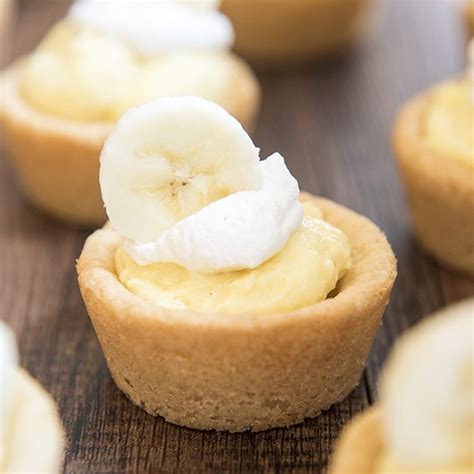 Banana Cream Pie Cookie Cups - Like Mother Like …